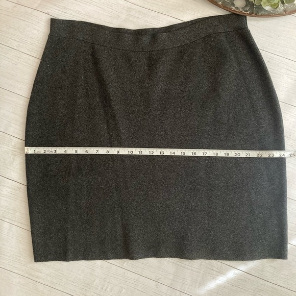 Eileen Fisher Tencel Merino Mini Skirt - Picture 3 of 7
